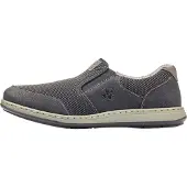 Rieker Herren Slipper Stoff Halbschuh sportlich lose Einlage 17363, Taille:41 EU, Couleur:Noir
