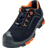 Uvex chaussures basses 2 S1P noir, orange largeur 14 Gr. 36