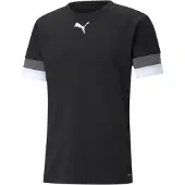 Puma Maillot 'TeamRISE' anthracite / noir / blanc