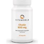 Vita-World GmbH Choline 600 mg (60 gélules)