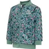 Hummel Veste de survêtement émeraude / jade / rose ancienne