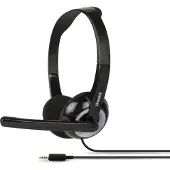 Hamlet Smart Casque Avec fil Arceau Bureau/Centre d'appels Noir, Argent
