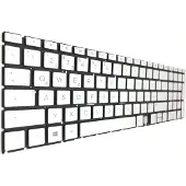 T-ProTek FRANÇAIS - Clavier argenté compatible HP Envy x360 15-bp000