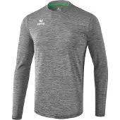 Erima Maillot Liga Manches Longues Gris Chiné