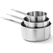 Hendi Casserole à manche - sans couvercle, Kitchen Line, 4,9L, 240x(H)110mm