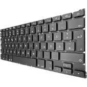 T-ProTek Clavier FRANÇAIS argenté sans éclairage compatible avec HP 255 G7 255D3ES