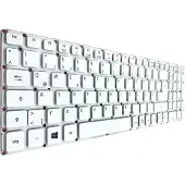 T-ProTek Clavier allemand blanc compatible avec Acer Aspire E5-573G-56W5