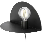 Faro 1006, surface, 1 ampoule(s), E27, IP20, noir