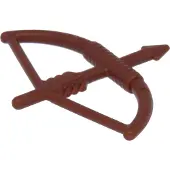 LEGO 100x arc et flèches , brun rougeâtre