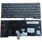 T-ProTek Clavier FRANÇAIS Cadre noir avec trackpoint pour Lenovo ThinkPad E470 20H2S00400