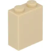 LEGO brique 1x2x2 tan