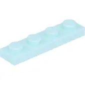 LEGO plaque 1x4 3710 - 250 pièces Aqua clair