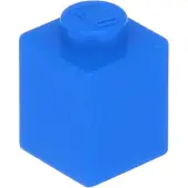 LEGO 100 pièces 3005 Brick 1x1 Part Basic Bricks 100 Blue