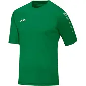 Jako Team Maillot Manches Courtes Hommes - Vert Sport | Taille: XL
