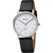 Regent cuir femme montre quartz noir bracelet cuir D2URF1552