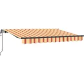 Syfax Store rétractable jaune 350 x 200 cm Tissu