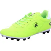 Jako J-SFG : Chaussures de sport pour enfants, chaussures de football, couleur jaune, modèle de loisirs