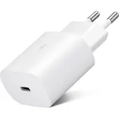 Samsung Adaptateur secteur , USB-C Power Delivery 25W, modèle EP-TA800EWE, couleur blanche