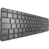 T-ProTek Allemand - Clavier noir compatible avec HP Pavilion G7-1255eg, G7-1255sg