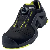 Uvex 1 support Chaussures basses S1P noir, jaune largeur 12 T. 44