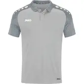 Jako Performance Polo pour hommes soft grey/gris pierre S