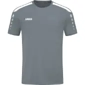 Jako Power Maillot manches courtes enfants - Gris pierre