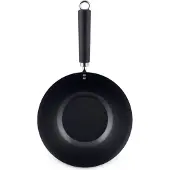 Ken Hom Wok Acier au carbone avec revêtement antiadhésif Ø 27 cm