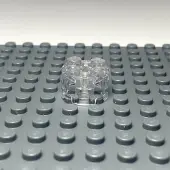 LEGO Briques rondes 2x2 avec trou Transparent - 3941 NOUVEAU ! Quantité 100x