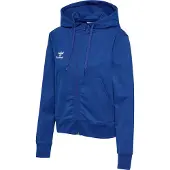 Hummel Veste de survêtement bleu cobalt / blanc