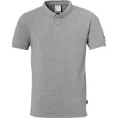 Uhlsport Essential Prime Short Sleeve Polo Gris S Homme
