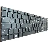 T-ProTek FRANÇAIS - Clavier noir sans cadre version 2 pour Samsung NP300E7A-A03UK