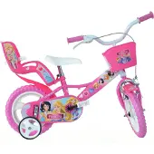 Dino Bikes Vélo pour enfants 12" 124RL-PRI - Princesse