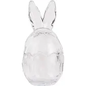 Clayre & Eef Pot en verre uf Ø 9x17 cm Verre transparent
