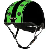 Melon Helmets Melon Casque de vélo Urban Active , Double Vert Noir Mat, XL-XXL