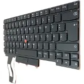 T-ProTek Clavier DE-Noir avec trackpoint compatible avec Lenovo ThinkPad E14 (20RA001LGE)