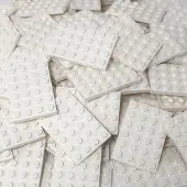 LEGO 4x6 Panneaux de construction Blanc - 3032 NOUVEAU Quantité 100x