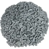 LEGO Briques 1x3 Gris clair - 3623 NOUVEAU Quantité 100x
