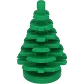LEGO 30 arbres petits, 2x2x4, vert