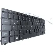 T-ProTek FRANÇAIS - Clavier noir avec cadre , éclairage compatible avec SAMSUNG NP900X3E-K02AT