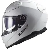 LS2 FF811 Vector II Solid Blanc Casque Intégral Taille 2XL