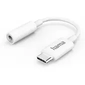 Hama Adaptateur USB-C pour jack 3.5 w (blanc)