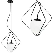 Toolight Lampe Suspendue APP1018-1CP Black