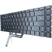 T-ProTek Clavier FRANÇAIS compatible avec MSI GS65 8RE (MS-16Q2)