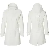 Basil Regenparka Mosse Women, Snow White, taille : XS