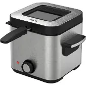 Sogo - Fritteuse électrique 1.5 l, bis 190 ° C, 900 W, Edelstahl