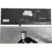 T-ProTek Clavier FRANÇAIS Noir compatible avec HP Omen 15-dc1021ng 7DU80EA