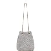 NAEMI Poche ventrale argent