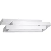 Sollux Applique FROST 2xG9 8W acier 10x9x42cm