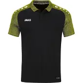 Jako Performance Polo Hommes - Noir / Jaune Tendre | Taille: L