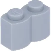 LEGO 1x2 Pallisade - 250 pièces Gris bleuté clair